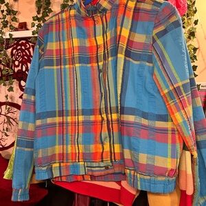 Colorful Plaid Jacket
